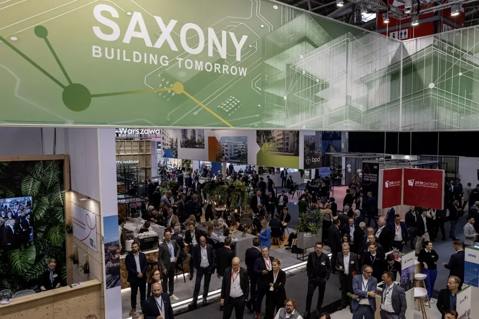 Saxony joint booth at the Expo Real 2024