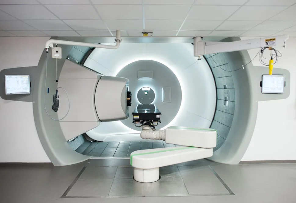 Proton therapy machine at Dresden University Hospital / oncoray