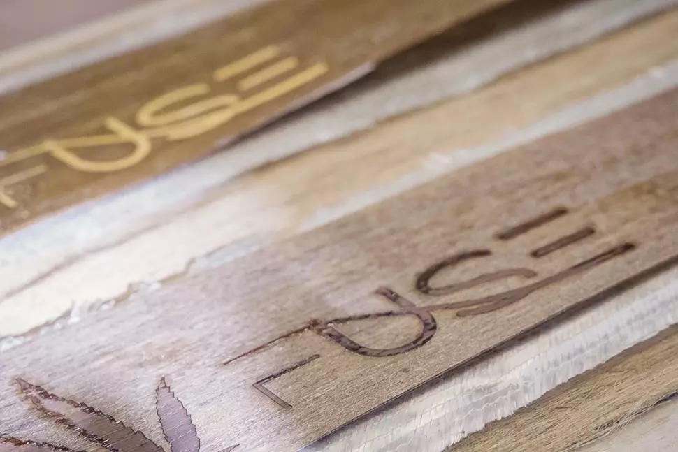 FUSE composite UD tapes for a "hemp ski"