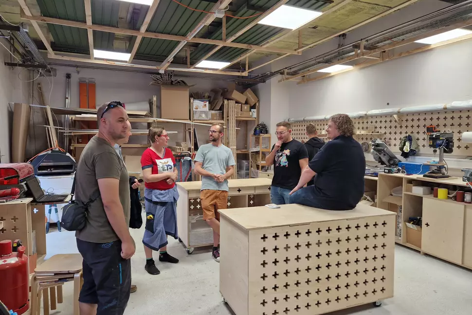 A look inside vectorlab — a coworking space in Chemnitz