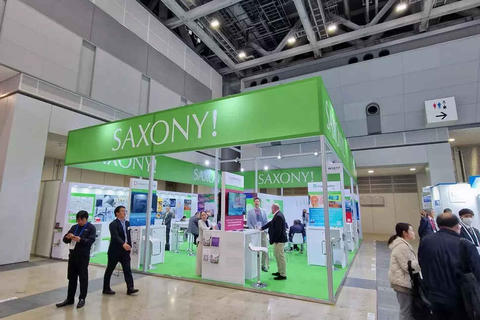 SAXONY! joint booth at SEMICON Japan 2025