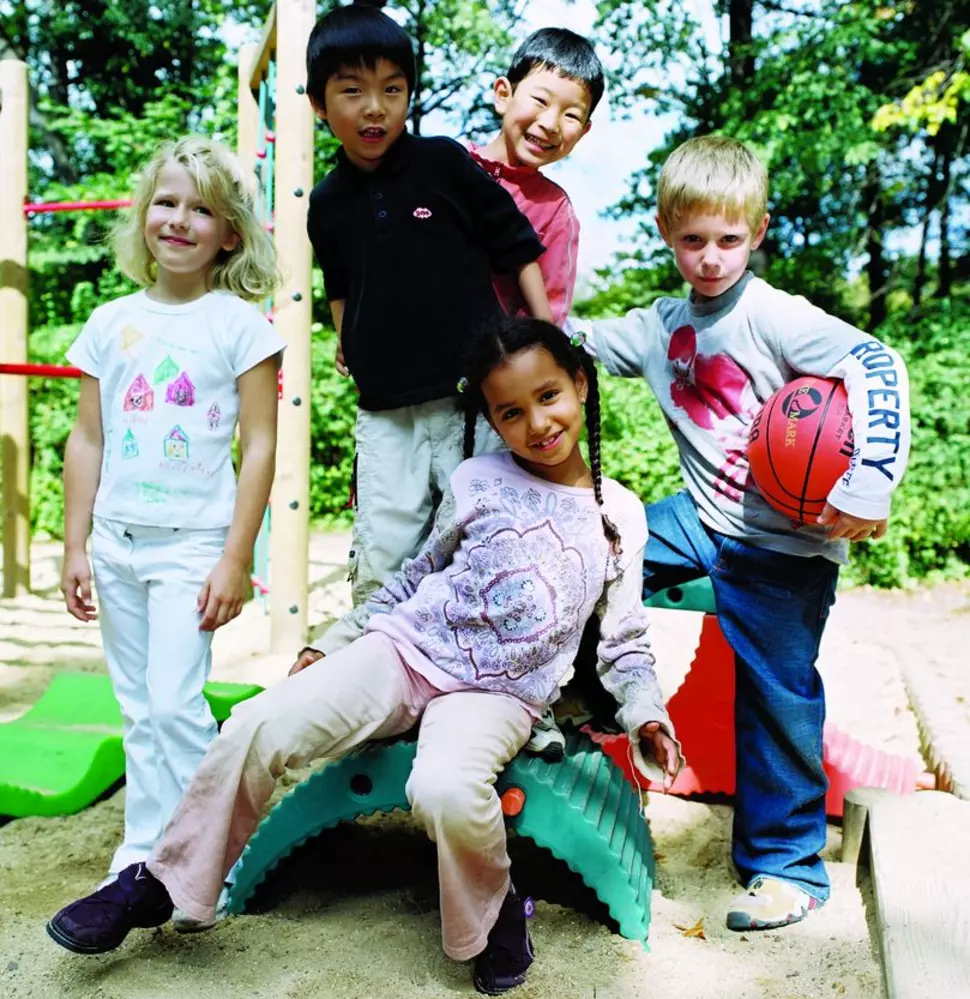 Children at Dresden International School (Source: WFS / Michael Lange)
