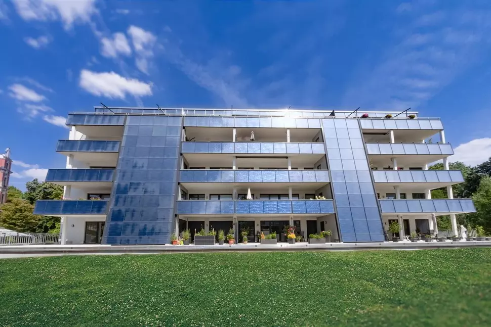 Solardomizil III apartment building in Chemnitz