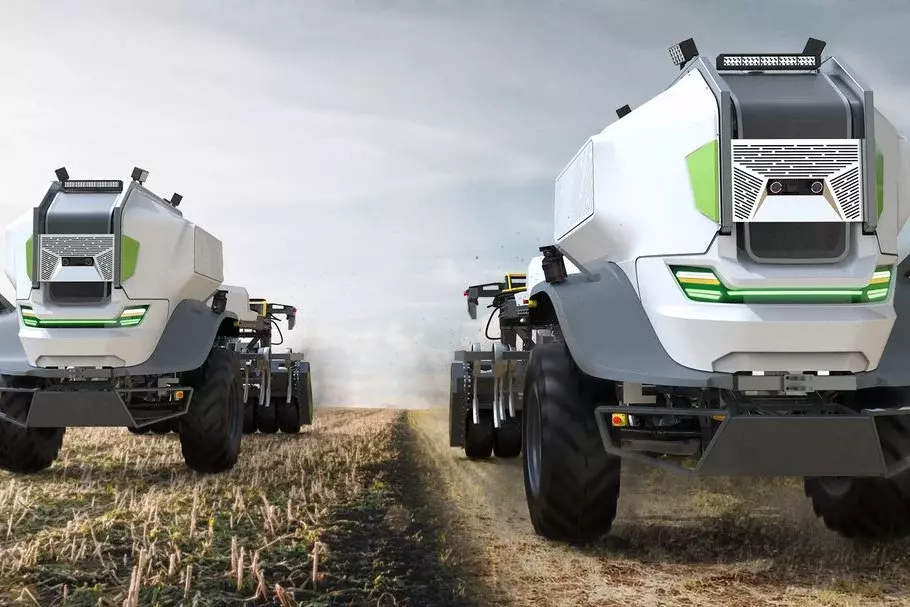 Robot vehicles for a "Feldschwarm". (Source: Dresden University, Professorships TD and AST)