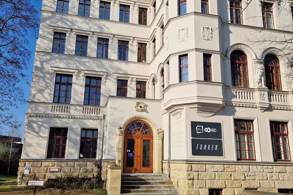 Gebäude der Funken-Akademie in Chemnitz
