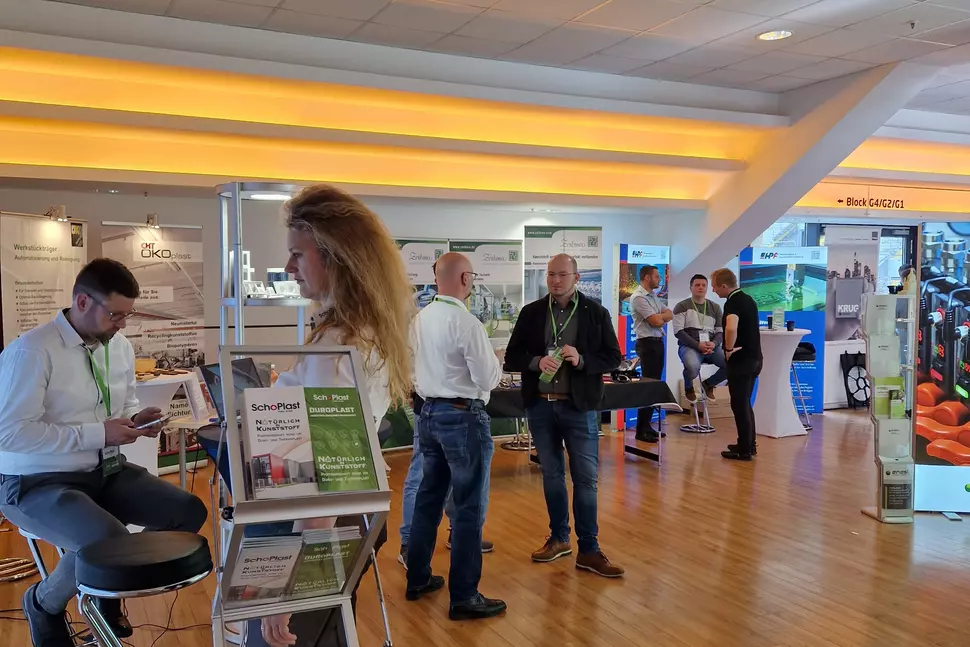 Aussteller auf dem 1. Sächsischen Kooperationstag in Dresden (Quelle: WFS)