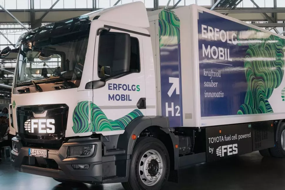 The fuel cell truck from FES