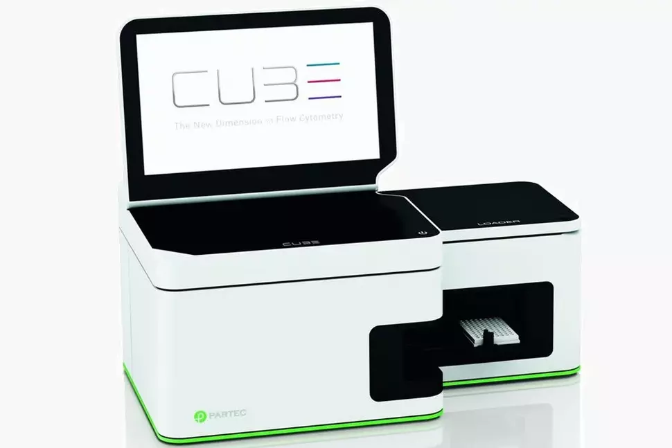 CyFlow® Cube 8 - the compact and economical flow cytometry system from Sysmex Partec GmbH Görlitz (Source: Sysmex)