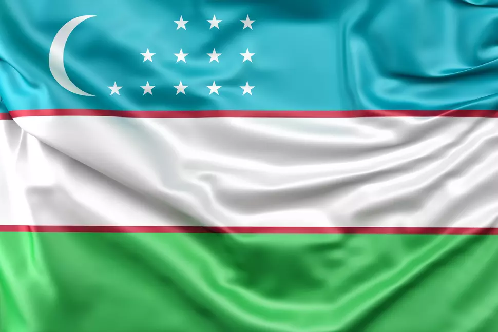 Flagge Usbekistan (Image by www.slon.pics on Freepik)