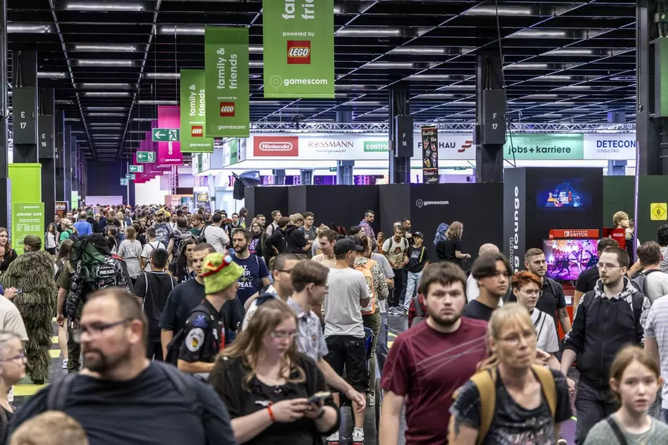 Impression von der gamescom 2023 (Quelle: Koelnmesse)