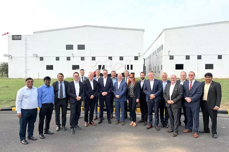 ndien-Reise von Wirtschaftsminister Dirk Panter