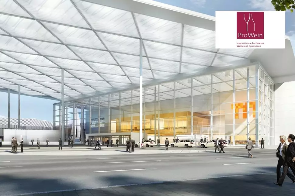 Ansicht Messehalle ProWein