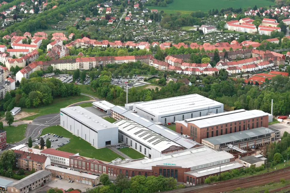 Ein Blick auf den Siemens-Innovationscampus in Görlitz (Quelle: Siemens Energy, 2022)